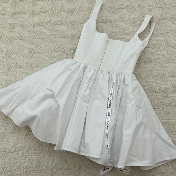 NWT Silvia Astore Annie dress in white - Picture 10 of 10